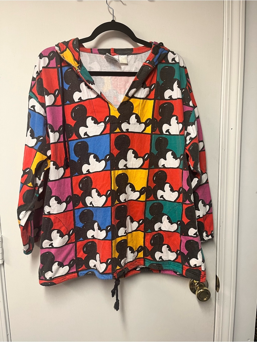 Vintage Mickey Mouse Multicolor Hoodie